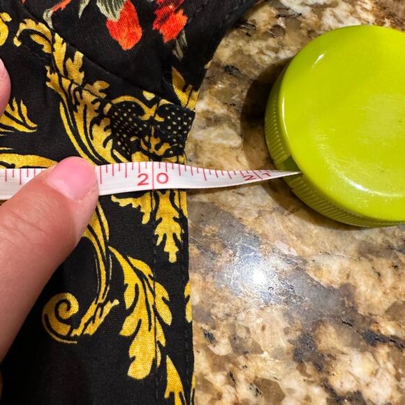 Denim & Flower Black and Gold Tapestry Print in Mens medium by Ricky Singh - Picture 4 of 4